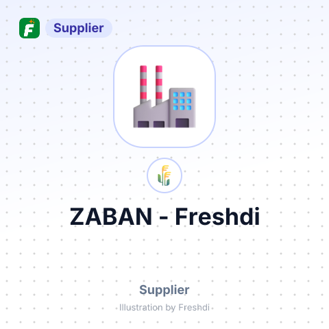 ZABAN – summary card, no photo uploaded yet