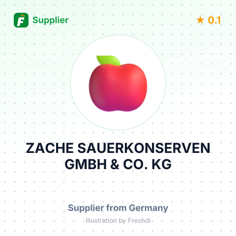 ZACHE SAUERKONSERVEN GMBH & CO. KG – summary card, no photo uploaded yet