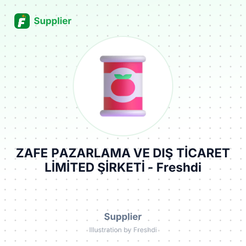 ZAFE PAZARLAMA VE DIŞ TİCARET LİMİTED ŞİRKETİ – summary card, no photo uploaded yet