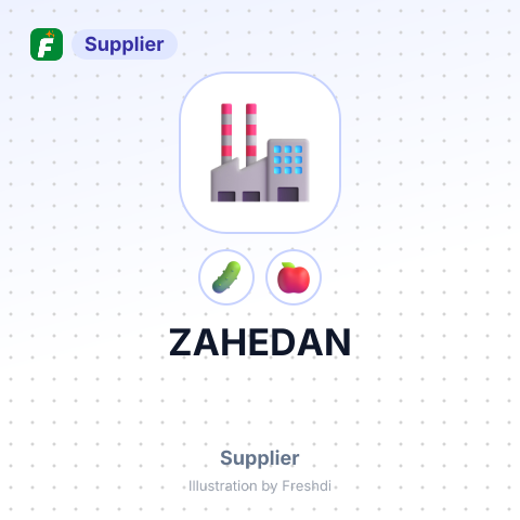ZAHEDAN – summary card, no photo uploaded yet