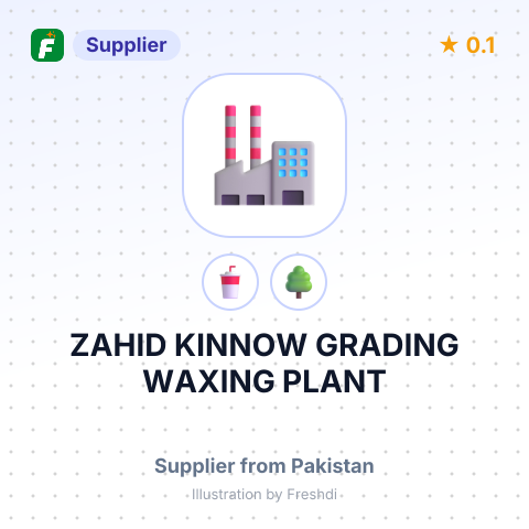 ZAHID KINNOW GRADING WAXING PLANT – summary card, no photo uploaded yet
