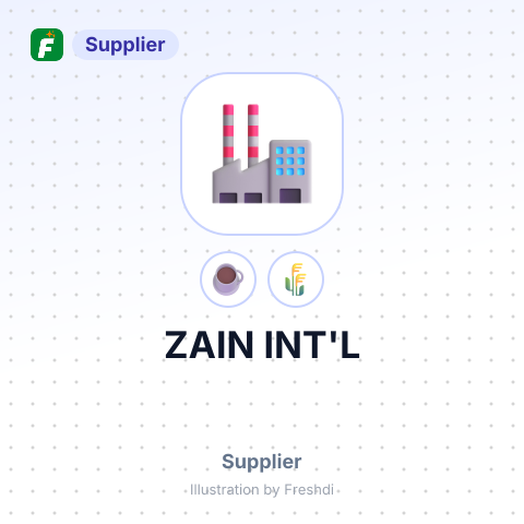 ZAIN INT'L – summary card, no photo uploaded yet