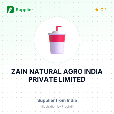 ZAIN NATURAL AGRO INDIA PRIVATE LIMITED – summary card, no photo uploaded yet