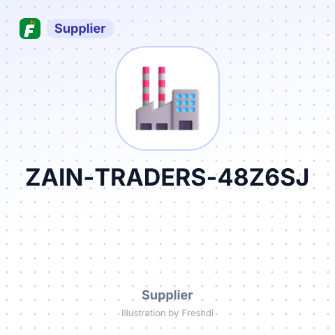 ZAIN TRADERS – summary card, no photo uploaded yet