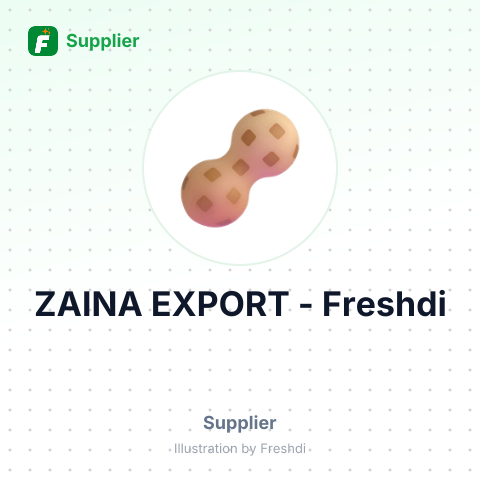 ZAINA EXPORT – summary card, no photo uploaded yet