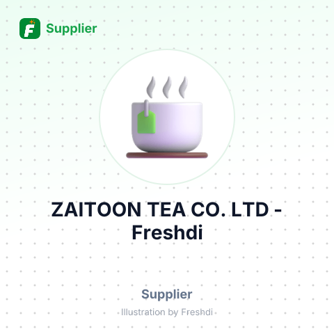 ZAITOON TEA CO. LTD – summary card, no photo uploaded yet