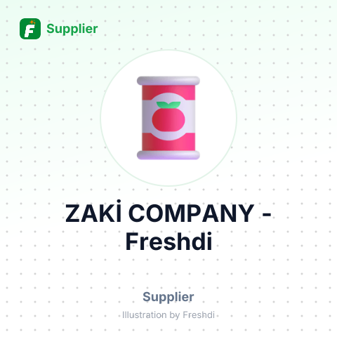 ZAKİ COMPANY – summary card, no photo uploaded yet