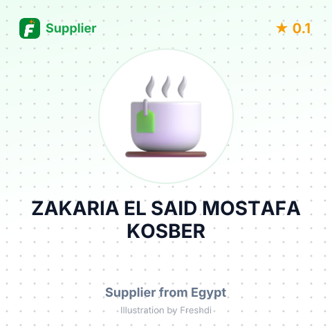 ZAKARIA EL SAID MOSTAFA KOSBER – summary card, no photo uploaded yet