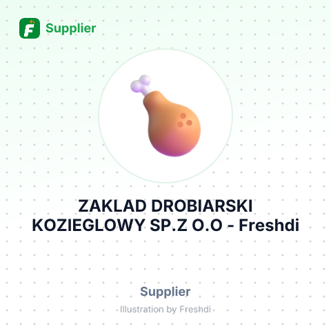 ZAKLAD DROBIARSKI KOZIEGLOWY SP.Z O.O – summary card, no photo uploaded yet