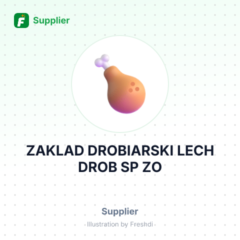 ZAKLAD DROBIARSKI LECH DROB SP ZO – summary card, no photo uploaded yet