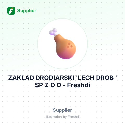 ZAKLAD DRODIARSKI 'LECH DROB ' SP Z O O – summary card, no photo uploaded yet