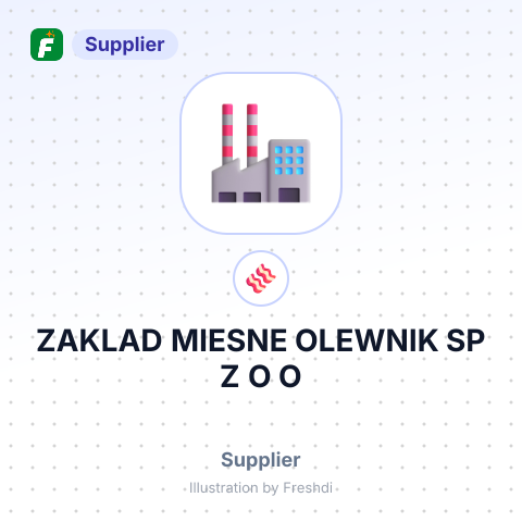 ZAKLAD MIESNE OLEWNIK SP Z O O – summary card, no photo uploaded yet