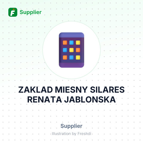ZAKLAD MIESNY SILARES RENATA JABLONSKA – summary card, no photo uploaded yet