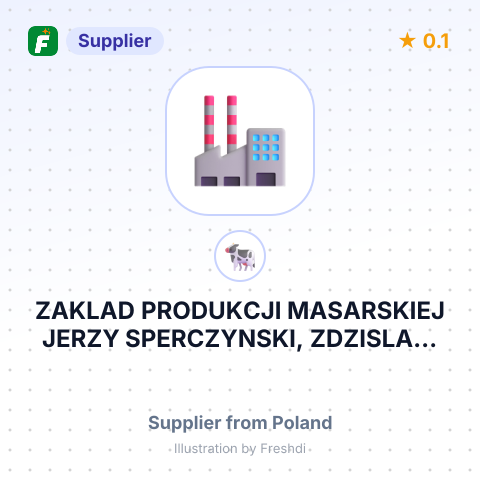ZAKLAD PRODUKCJI MASARSKIEJ JERZY SPERCZYNSKI, ZDZISLAW FURMANEK S.J. – summary card, no photo uploaded yet