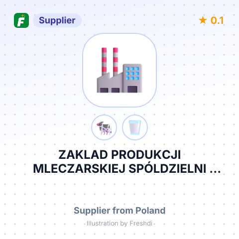 ZAKLAD PRODUKCJI MLECZARSKIEJ SPÓLDZIELNI MLECZARSKIEJ W GRAJSWIE – summary card, no photo uploaded yet