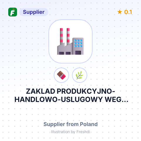 ZAKLAD PRODUKCYJNO-HANDLOWO-USLUGOWY WEGA DOROTA JANUCHOWSKA (WEGA) – summary card, no photo uploaded yet