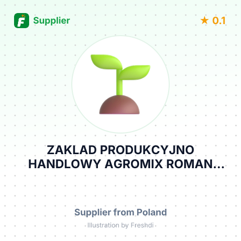 ZAKLAD PRODUKCYJNO HANDLOWY AGROMIX ROMAN SZEWCZYK – summary card, no photo uploaded yet