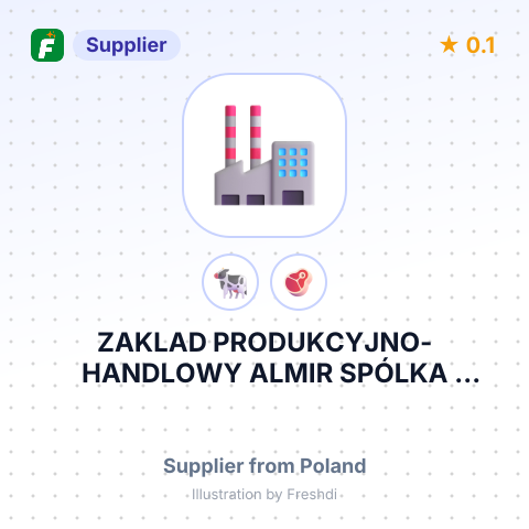 ZAKLAD PRODUKCYJNO-HANDLOWY ALMIR SPÓLKA JAWNA – summary card, no photo uploaded yet