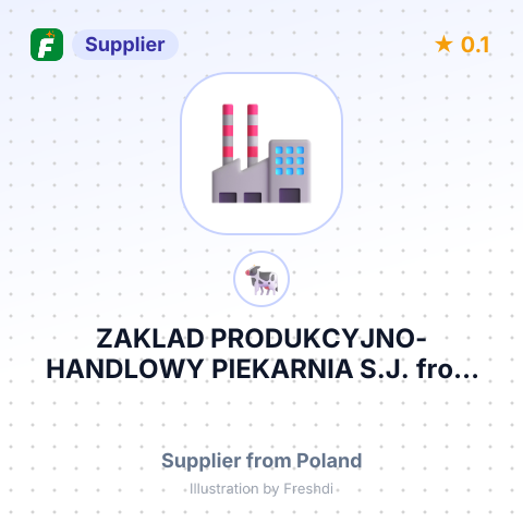 ZAKLAD PRODUKCYJNO-HANDLOWY PIEKARNIA S.J. – summary card, no photo uploaded yet