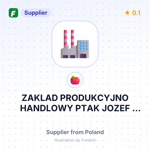 ZAKLAD PRODUKCYJNO HANDLOWY PTAK JOZEF PTAK – summary card, no photo uploaded yet