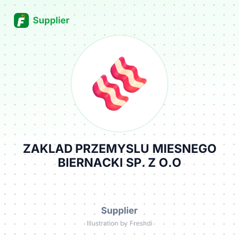 ZAKLAD PRZEMYSLU MIESNEGO BIERNACKI SP. Z O.O – summary card, no photo uploaded yet