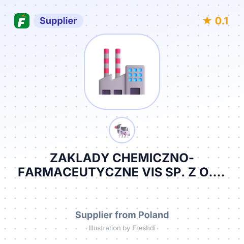 ZAKLADY CHEMICZNO-FARMACEUTYCZNE VIS SP. Z O.O. - ZAKLAD PRODUKCYJNY – summary card, no photo uploaded yet