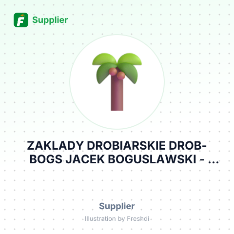 ZAKLADY DROBIARSKIE DROB-BOGS JACEK BOGUSLAWSKI – summary card, no photo uploaded yet
