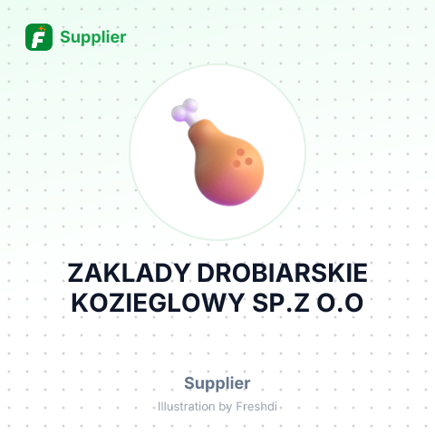 ZAKLADY DROBIARSKIE KOZIEGLOWY SP.Z O.O – summary card, no photo uploaded yet