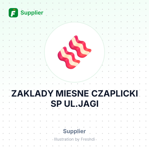 ZAKLADY MIESNE CZAPLICKI SP UL.JAGI – summary card, no photo uploaded yet