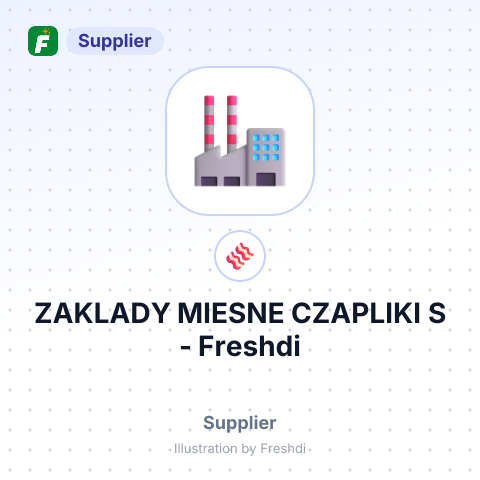 ZAKLADY MIESNE CZAPLIKI S – summary card, no photo uploaded yet