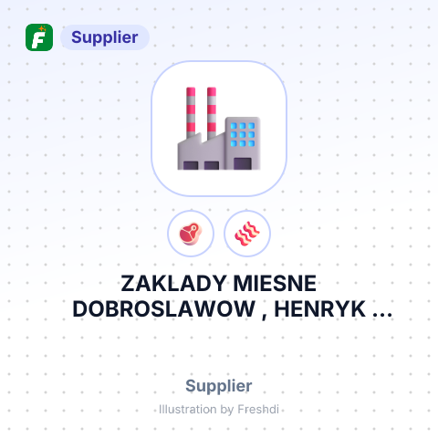 ZAKLADY MIESNE DOBROSLAWOW , HENRYK AMANOWICZ – summary card, no photo uploaded yet