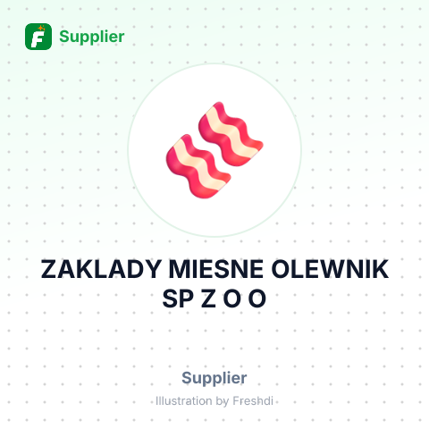 ZAKLADY MIESNE OLEWNIK SP Z O O – summary card, no photo uploaded yet