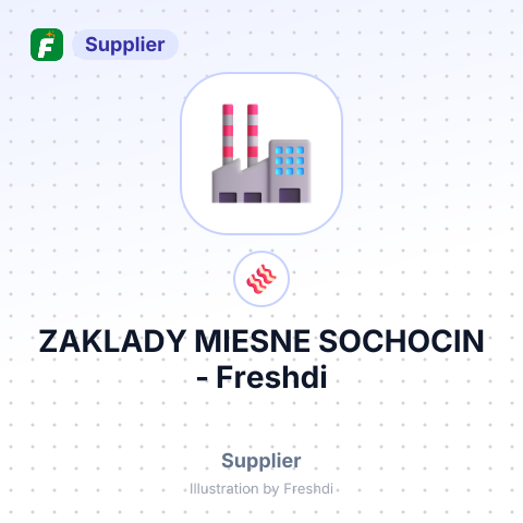 ZAKLADY MIESNE SOCHOCIN – summary card, no photo uploaded yet