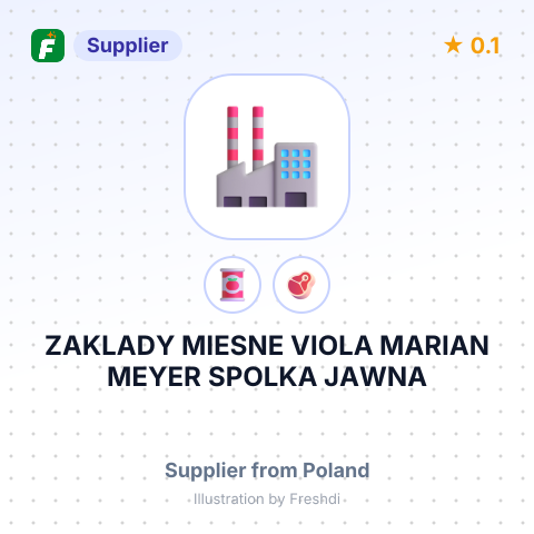 ZAKLADY MIESNE VIOLA MARIAN MEYER SPOLKA JAWNA – summary card, no photo uploaded yet