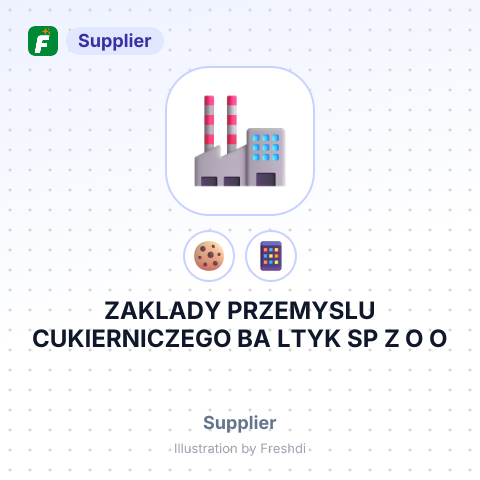 ZAKLADY PRZEMYSLU CUKIERNICZEGO BA LTYK SP Z O O – summary card, no photo uploaded yet