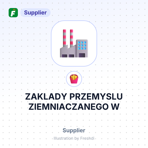 ZAKLADY PRZEMYSLU ZIEMNIACZANEGO W – summary card, no photo uploaded yet