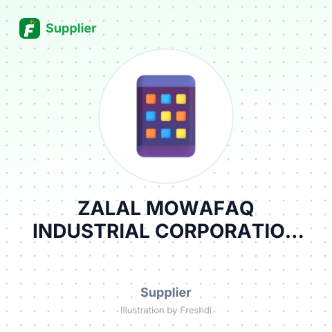 ZALAL MOWAFAQ INDUSTRIAL CORPORATION CO – summary card, no photo uploaded yet