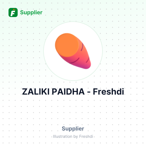 ZALIKI PAIDHA – summary card, no photo uploaded yet