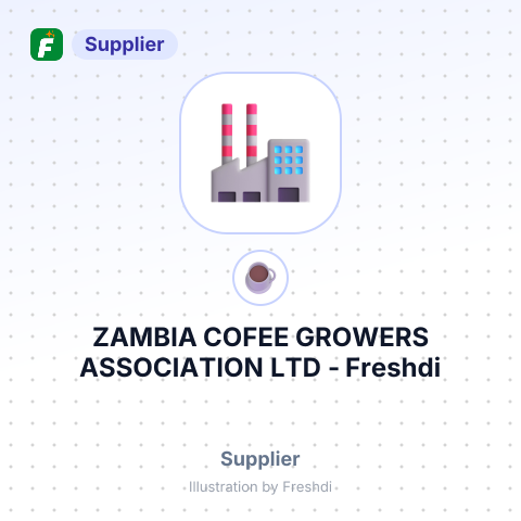 ZAMBIA COFEE GROWERS ASSOCIATION LTD – summary card, no photo uploaded yet