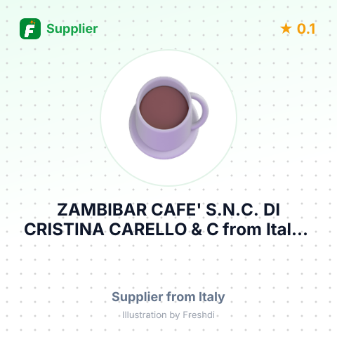 ZAMBIBAR CAFE' S.N.C. DI CRISTINA CARELLO & C – summary card, no photo uploaded yet