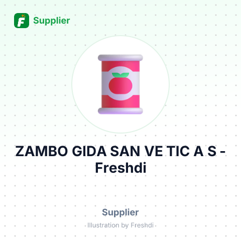 ZAMBO GIDA SAN VE TIC A S – summary card, no photo uploaded yet