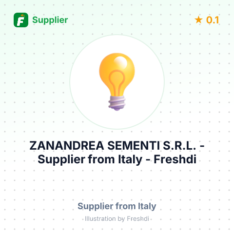ZANANDREA SEMENTI S.R.L. – summary card, no photo uploaded yet