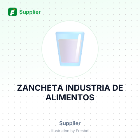ZANCHETA INDUSTRIA DE ALIMENTOS – summary card, no photo uploaded yet