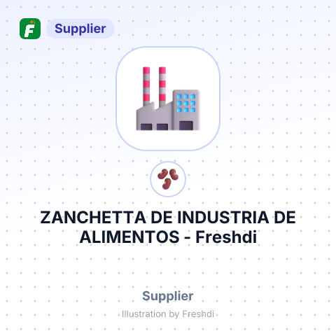 ZANCHETTA DE INDUSTRIA DE ALIMENTOS – summary card, no photo uploaded yet