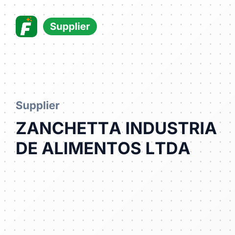 ZANCHETTA INDUSTRIA DE ALIMENTOS LTDA – summary card, no photo uploaded yet