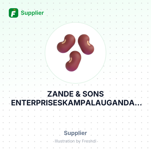 ZANDE & SONS ENTERPRISESKAMPALAUGANDA – summary card, no photo uploaded yet