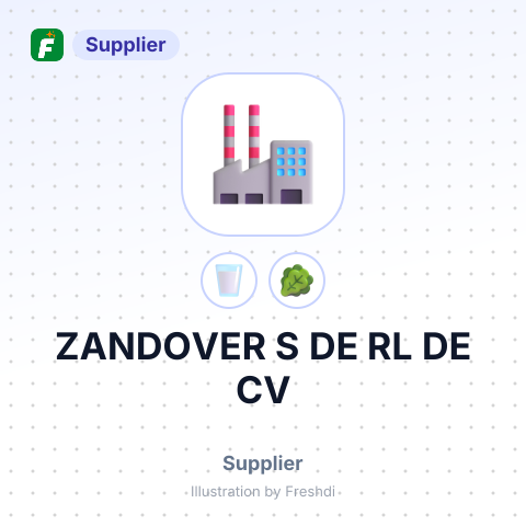 ZANDOVER S DE RL DE CV – summary card, no photo uploaded yet