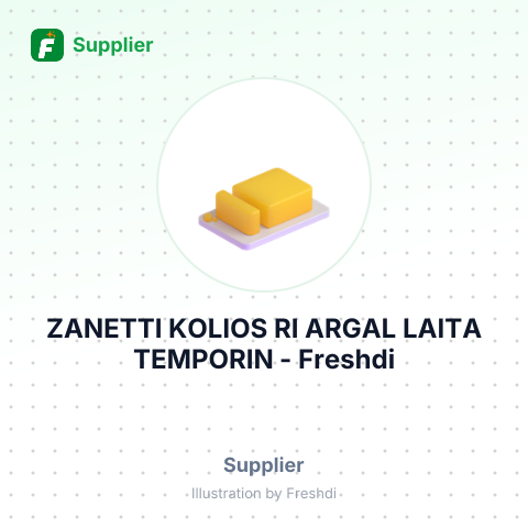 ZANETTI KOLIOS RI ARGAL LAITA TEMPORIN – summary card, no photo uploaded yet