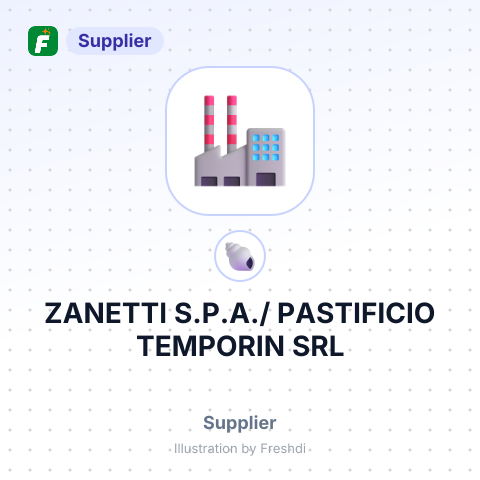 ZANETTI S.P.A./ PASTIFICIO TEMPORIN SRL – summary card, no photo uploaded yet