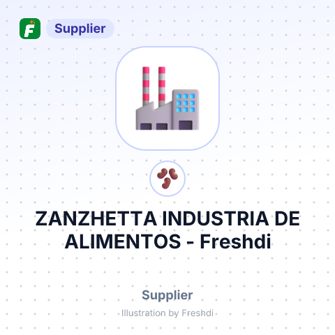 ZANZHETTA INDUSTRIA DE ALIMENTOS – summary card, no photo uploaded yet